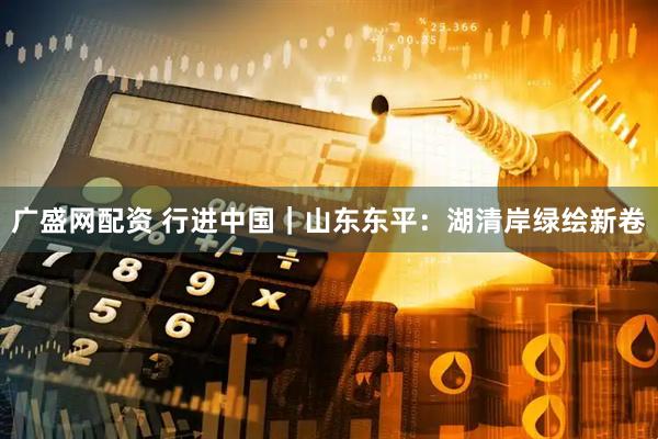 广盛网配资 行进中国｜山东东平：湖清岸绿绘新卷