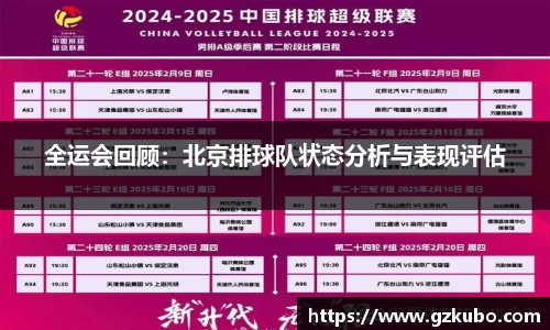 全运会回顾：北京排球队状态分析与表现评估